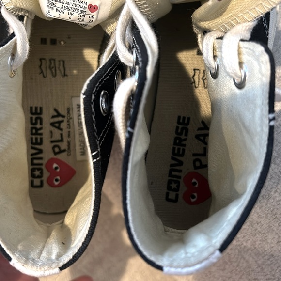 CDG Converse Chuck Taylor High Top - Picture 4 of 6